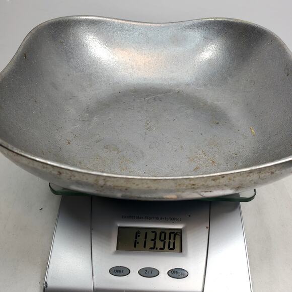 Wilton Mount Joy Pewter Serving Bowl Columbia PA USA Vtg Armetale 9" - Picture 9 of 9